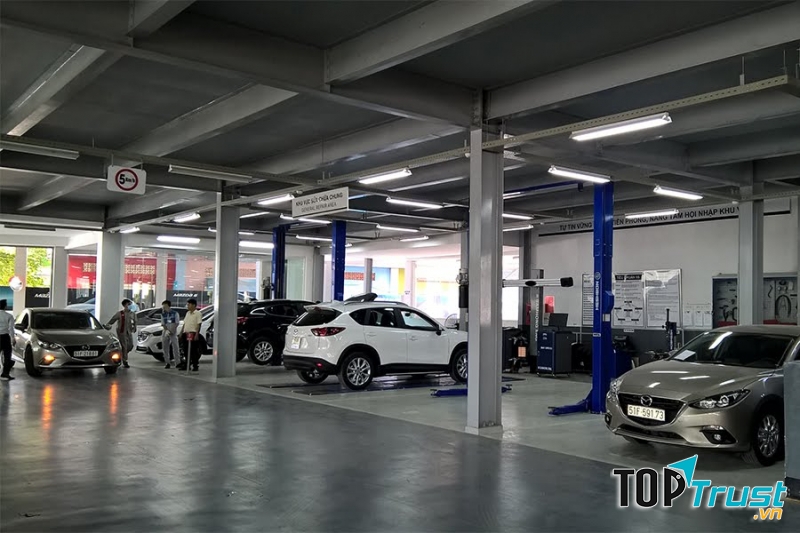 Phòng bảo dưỡng xe Mazda Gò Vấp