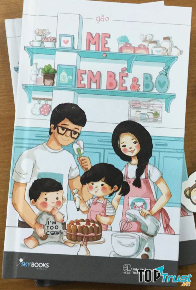 Mẹ, em bé và bố