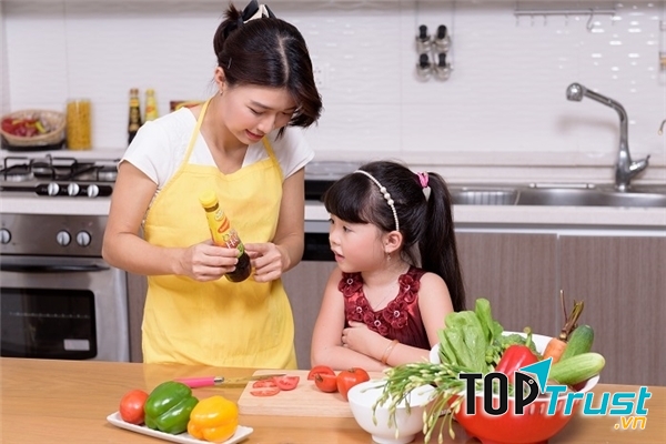 Mẹ luôn muốn nấu cho gia đình những bữa ăn thật ngon.