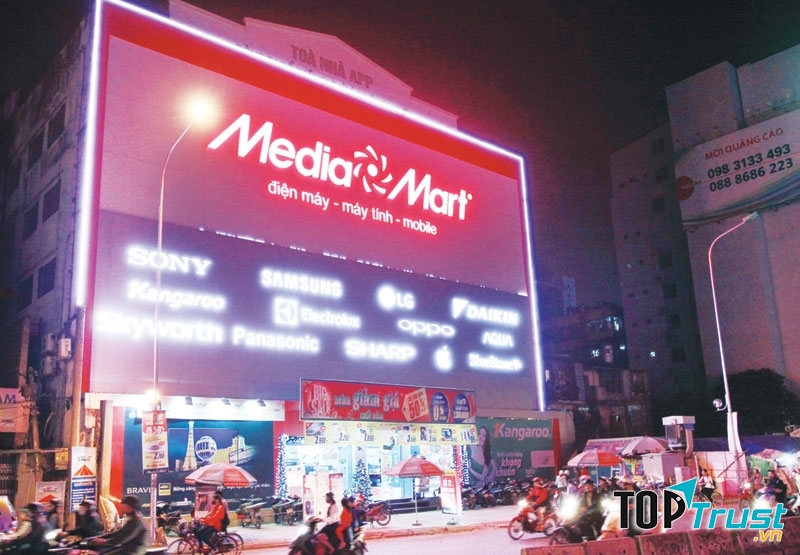Cửa hàng thuộc hệ thống của Media Mart