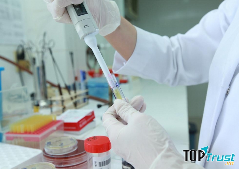 Tất cả các xét nghiệm đều được thực hiện trên các máy móc và thiết bị phân tích hiện đại và được kết nối với hệ thống phần mềm hiện đại