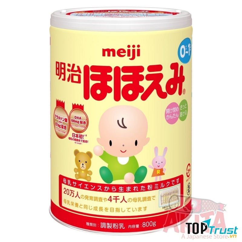 Meiji giúp bé cứng cáp hơn và phát triển chiều cao hiệu quả
