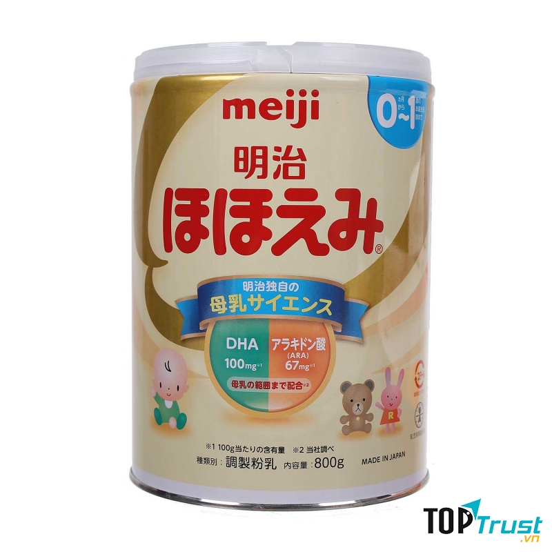 Meiji Số 0 - Sữa Bột Dinh Dưỡng Dành Cho Bé Từ 0-1 Tuổi