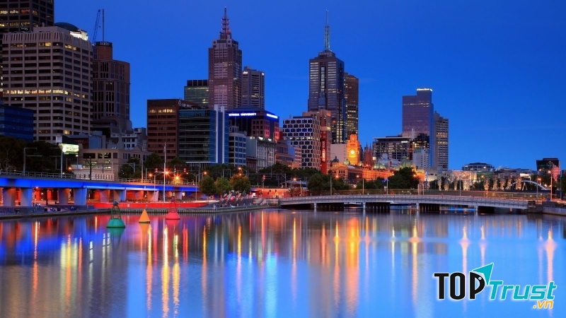 Melbourne là một trong những trung tâm tài chính lớn nhất khu vực châu Á - Thái Bình Dương