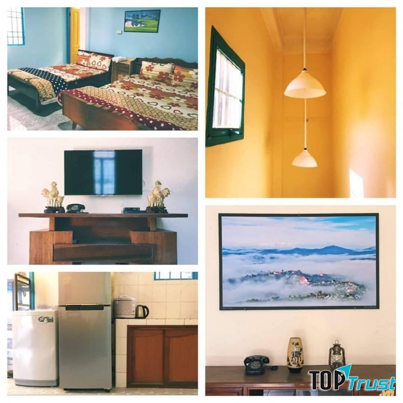 Không gian trong Memory Vintage Dalat Homestay