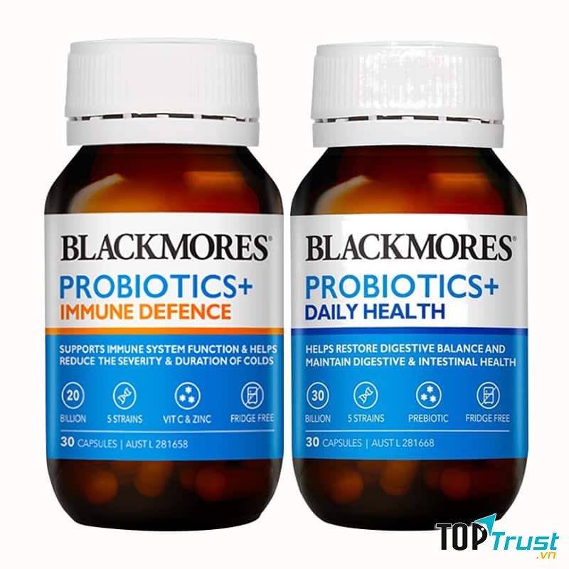 Thực phẩm chức năng Men vi sinh Blackmores Probiotic + Immune Defence 30 viên
