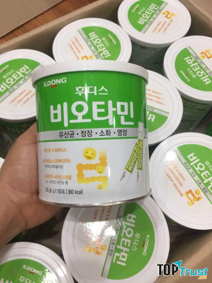 ﻿Men Vi Sinh ILdong Hàn Quốc Hỗ Trợ Tiêu Hóa Cho Bé