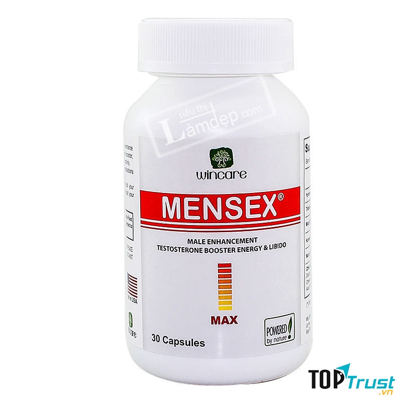 Mensex MAX giúp tăng cường sinh lý nam giới, cải thiện sức khỏe, giúp nam giới mạnh mẽ và chủ động hơn trong chuyện chăn gối.