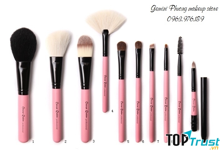 Bạn nên chọn cọ cùng thương hiệu với mỹ phẩm bạn dùng