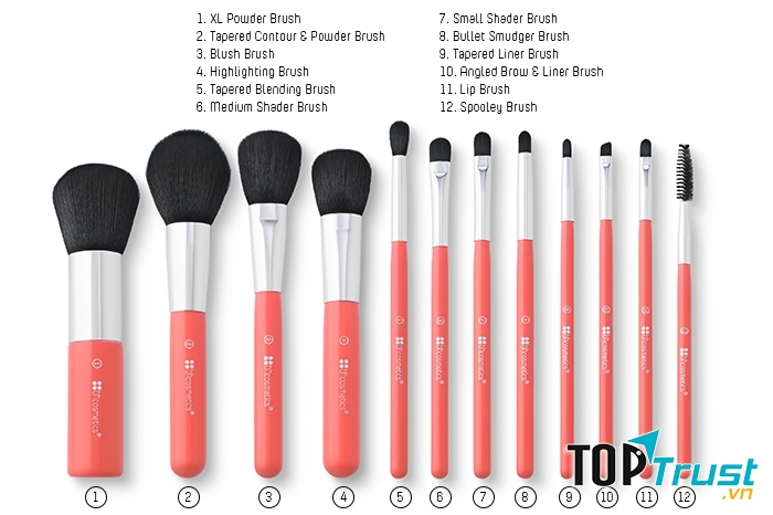 Bạn không nên chọn cọ có mùi hương quá hắc