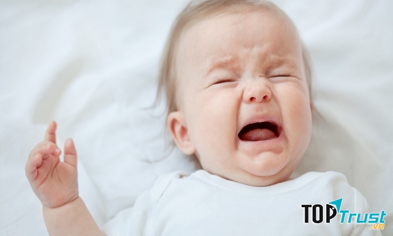 Mẹo chữa bé khóc dạ đề