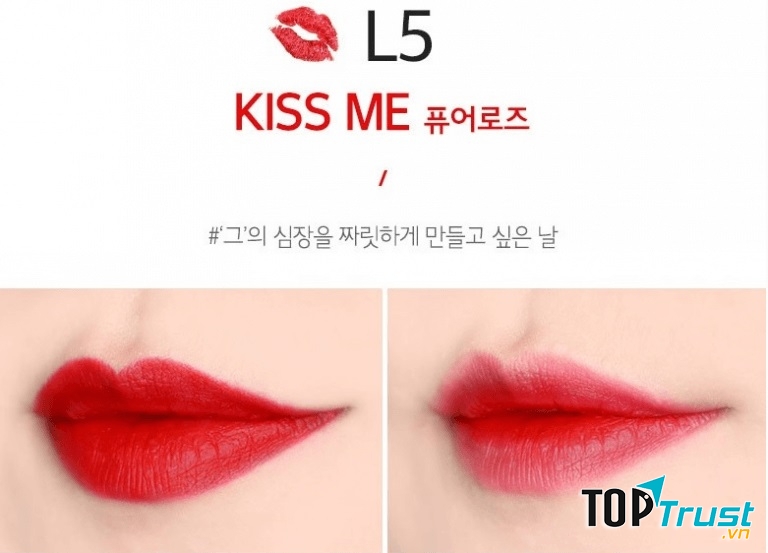 Merzy Another Me The First Lipstick - Màu L5 Kiss me