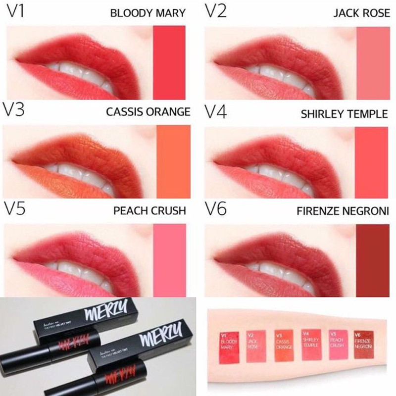 Merzy Another Me The First Velvet Tint