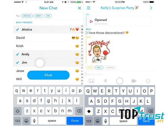 Ứng dụng Snapchat
