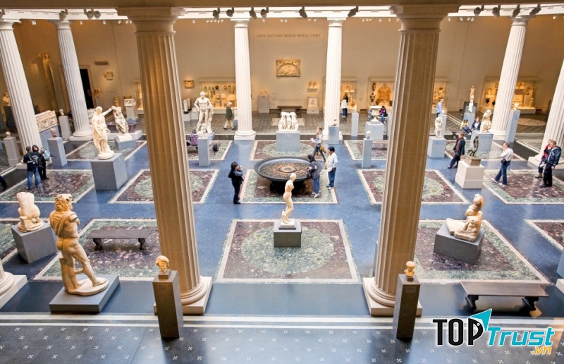 Bên trong bảo tàng nghệ thuật Metropolitan