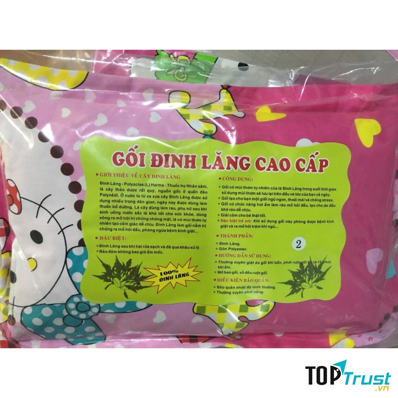 Metunhien.vn nơi cung cấp sản phẩm gối đinh lăng 100% tự nhiên