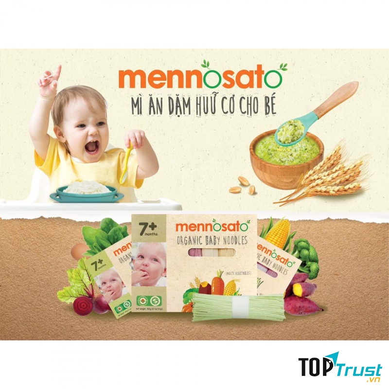 Mì ăn dặm cho bé Mennosato