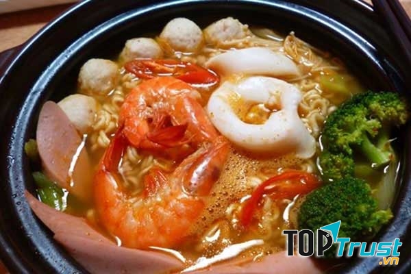 Mì kim chi hàn quốc