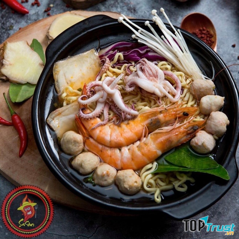 Mì Cay Sasin Đà Lạt