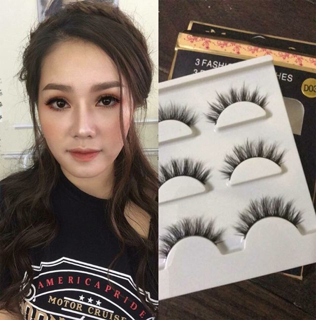 Mi Lông Chồn 3PCS 3 Fashion Eyelashes 3 Faux-Cils với kiểu dáng 3D đan xen vô cùng độc đáo, giúp tôn dáng cho đôi mắt của bạn đẹp tự nhiên và thêm phần quyến rũ & thu hút hơn.