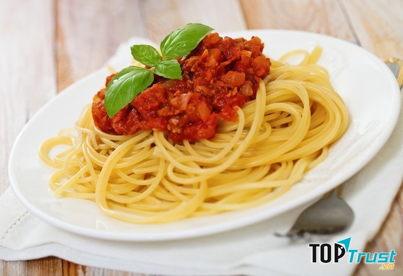Là một trong những món ăn Châu Âu nổi tiếng trên thế giới, mì spaghetti nhận được rất nhiều sự yêu thích từ người thưởng thức.