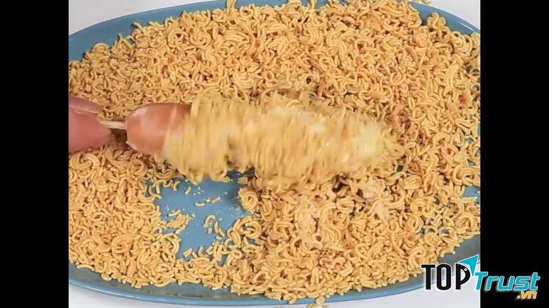 Mì tôm chiên phô mai