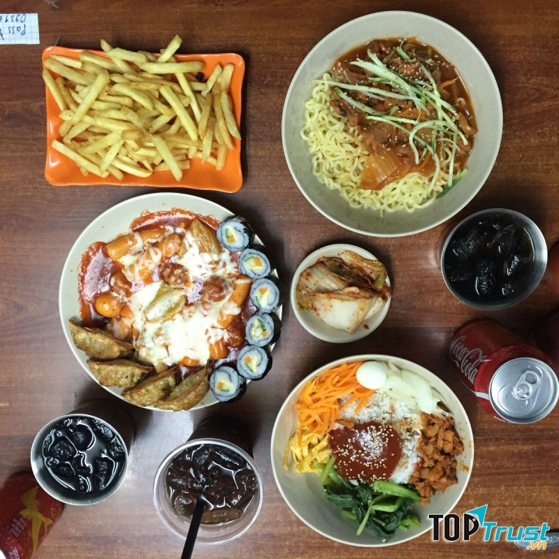 Các món thường dùng tại quán