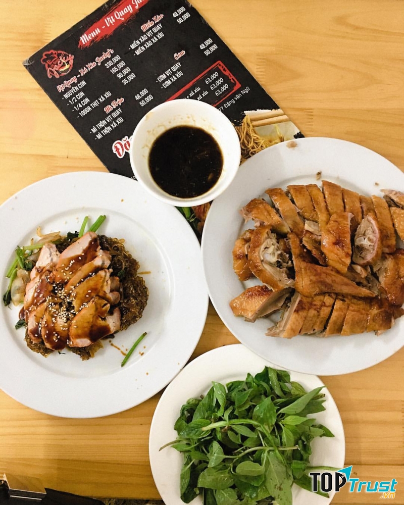 Mì trộn vịt quay Jacky