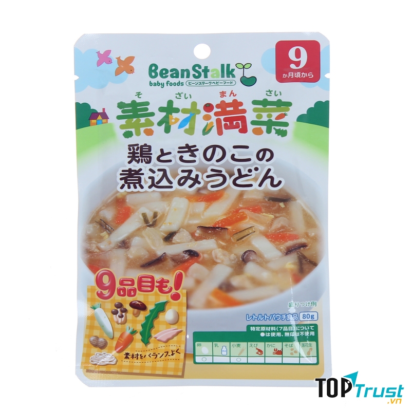 Mì Udon thịt gà và nấm Beanstalk