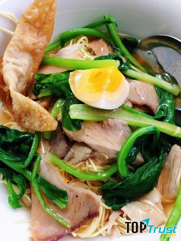 Mì xá xíu thơm ngon vô cùng