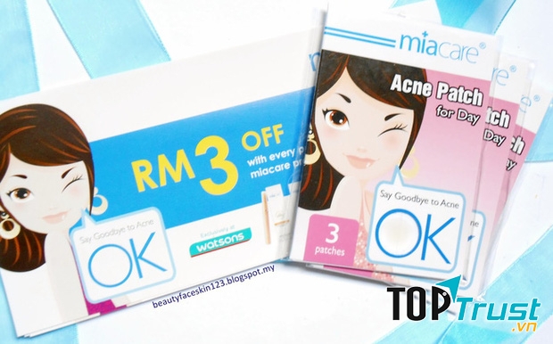 Miếng dán trị mụn Miacare Acne Patch