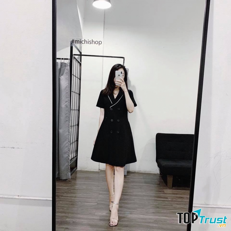 Váy sơ mi công sở tại Michi Shop