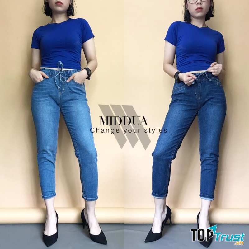 Đến với Middua Shop, các cô gái có thể dễ dàng tìm thấy những mẫu jeans đẹp mắt