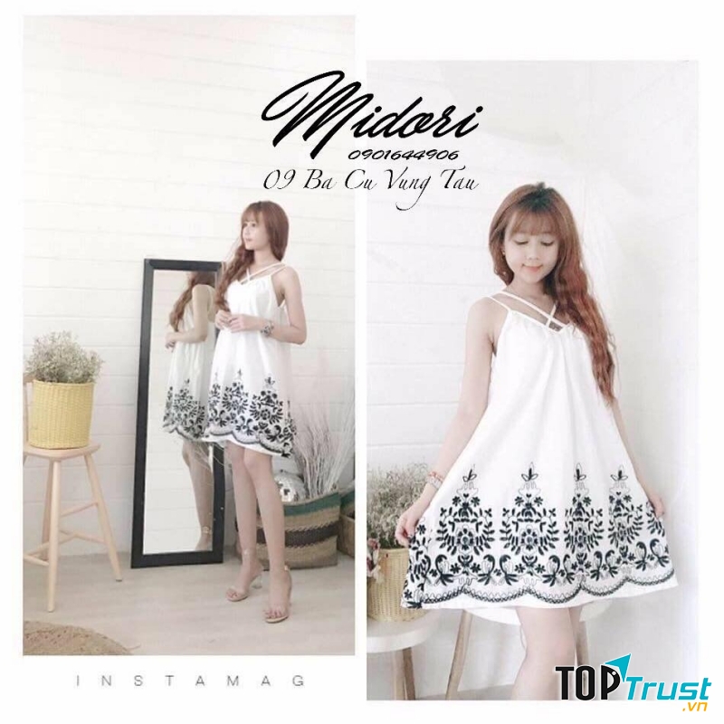 Các sản phẩm đầm đẹp tại Midori Boutique đều là hàng cao cấp