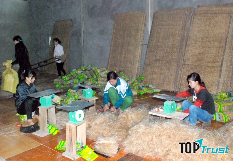 Miến dong Bắc Kạn luôn là mặt hàng được tiêu thụ mạnh