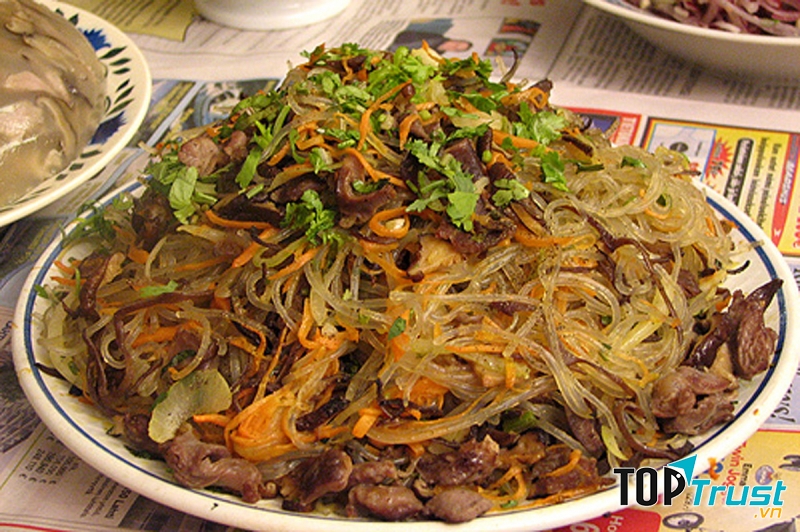 Miến nấu khô