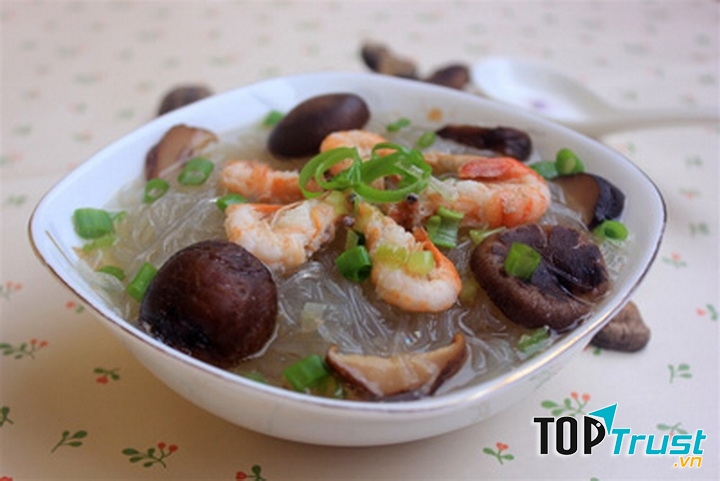 Miến nấu tôm