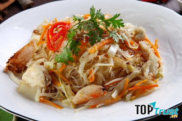 Miến trộn thịt ghẹ