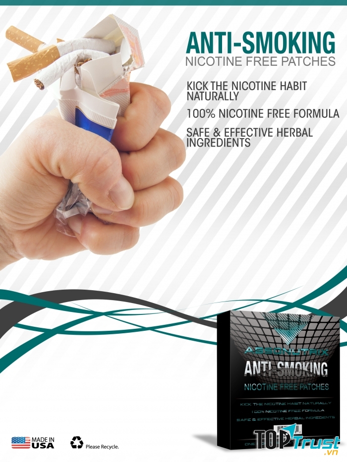 Miếng dán cai nghiện thuốc lá ANTI SMOKE PATCHES