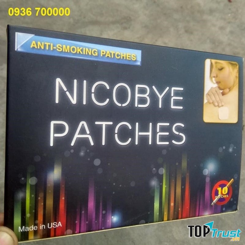Miếng dán cai nghiện thuốc lá Nicobye