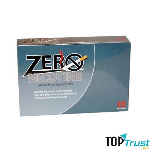 Miếng dán cai nghiện thuốc lá Zero Nicotine Patches