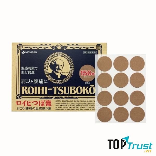 Miếng dán huyệt đạo giảm đau Nhật Bản - Roihi Tsuboko