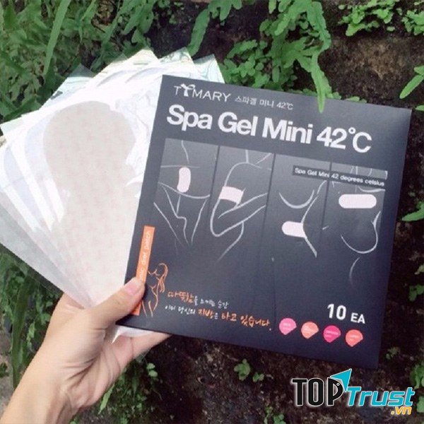 Miếng Dán Tan Mỡ Toàn Thân Ttmary Spa Gel Mini 42°C Thermogenic Diet Pact