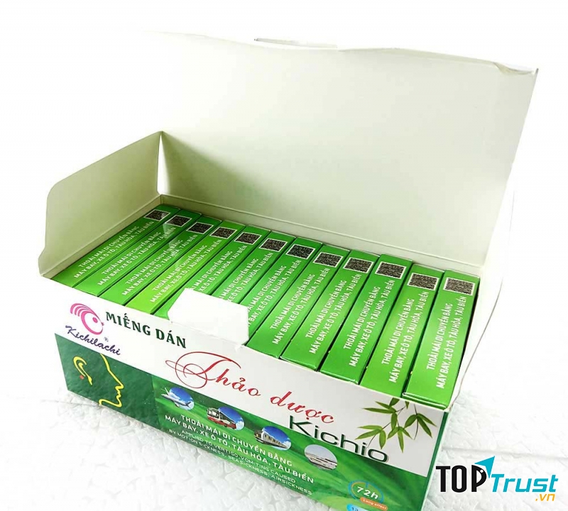 Miếng dán chống say xe Kichio