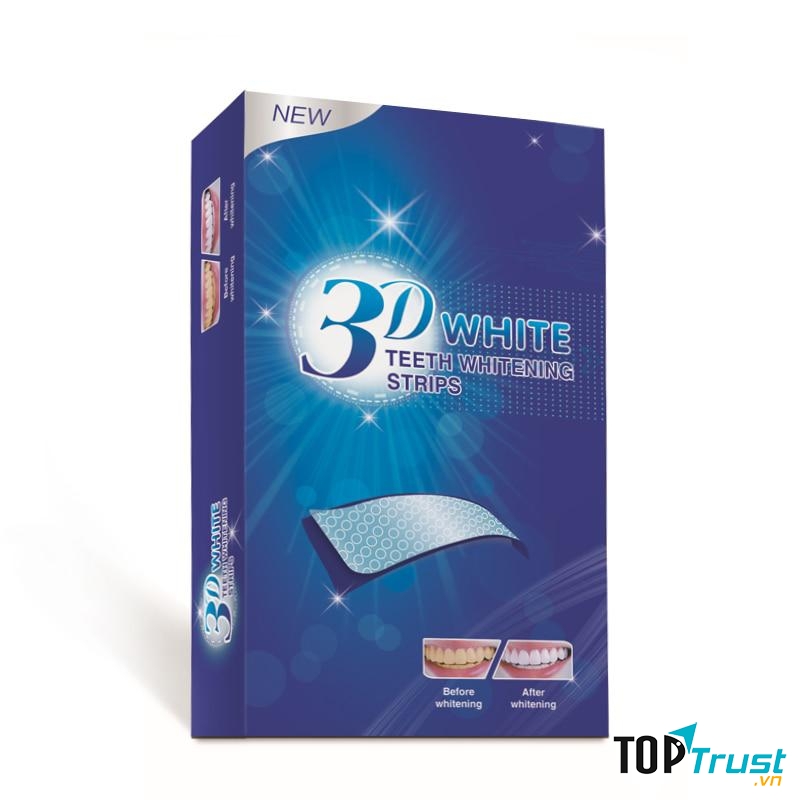 Miếng Dán Trắng Răng 3D White Teeth Whitening Strip