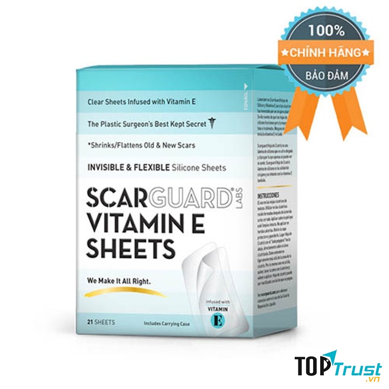 Miếng dán trị sẹo phẫu thuật Scarsheet MD