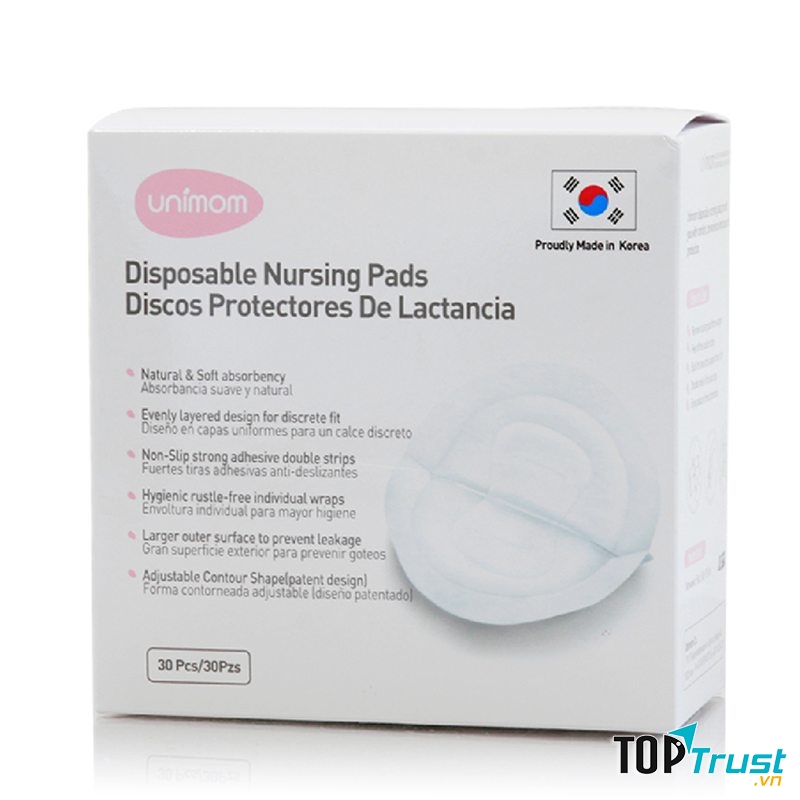 Miếng lót thấm sữa Unimom UM870411 (30 miếng