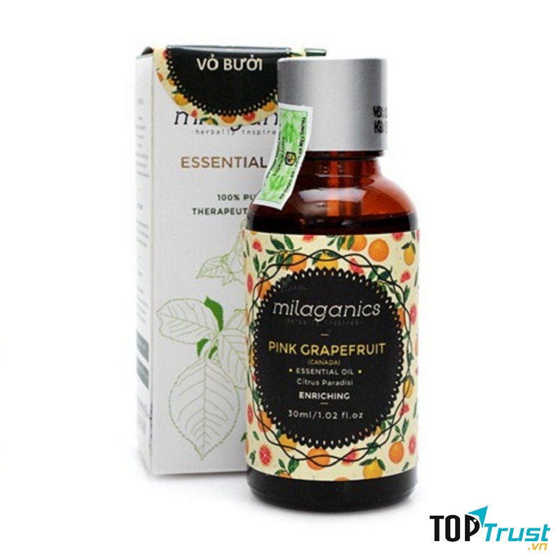 Milaganics Pink Grapefruit Enriching Essential Oils