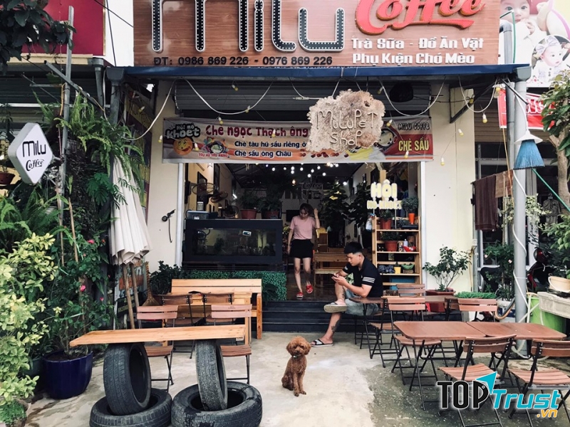 Milu Coffee nổi tiếng là thiên đường ẩm thực đồ uống tại Mộc Châu.