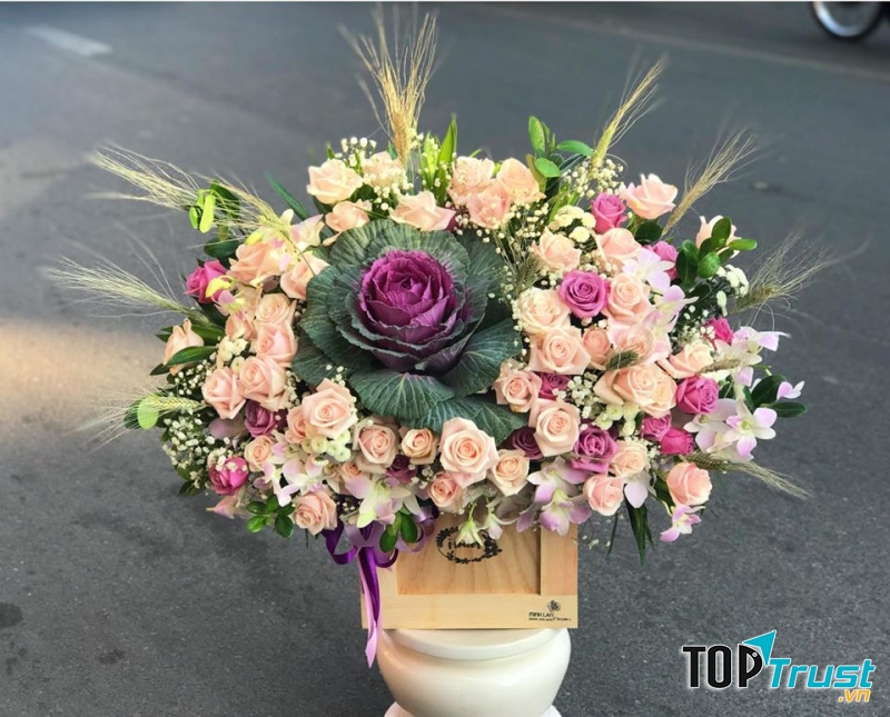 Hoa sinh nhật, đằm thắm, kiêu sa